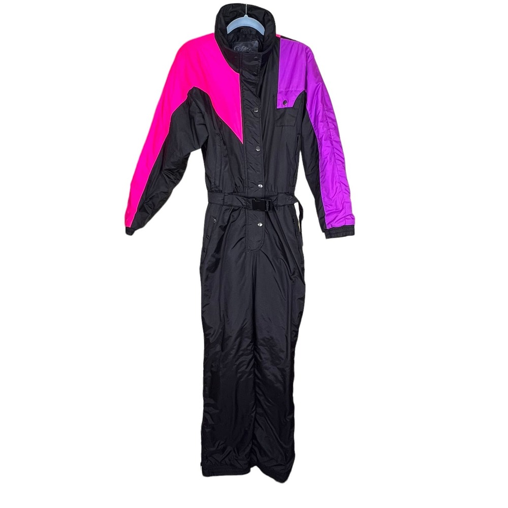White Fir Women’s Vintage 1 Piece Ski / Snow Suit Onesie Size 12 Fits a Medium